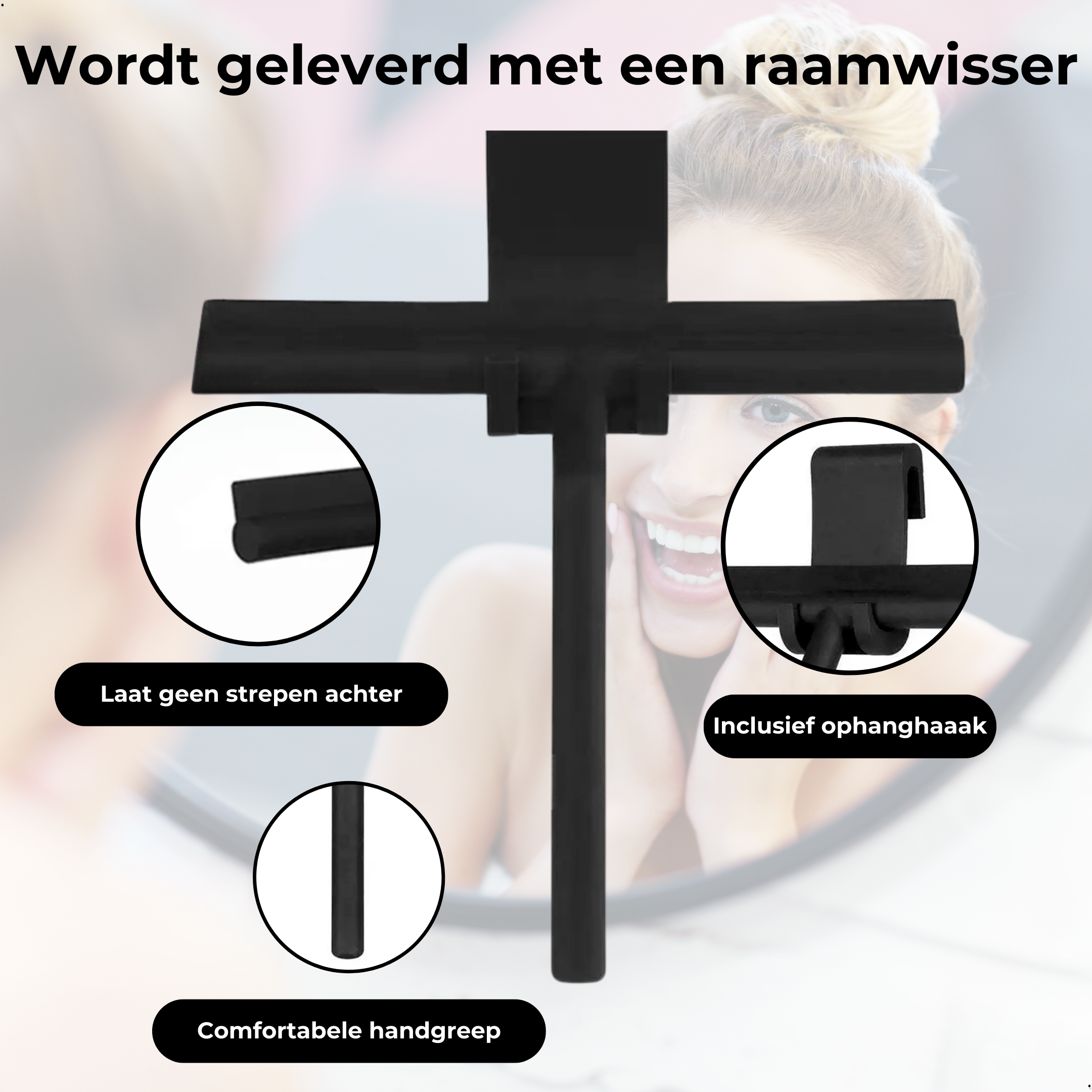 AKSA Home Vloertrekker met Douchewisser