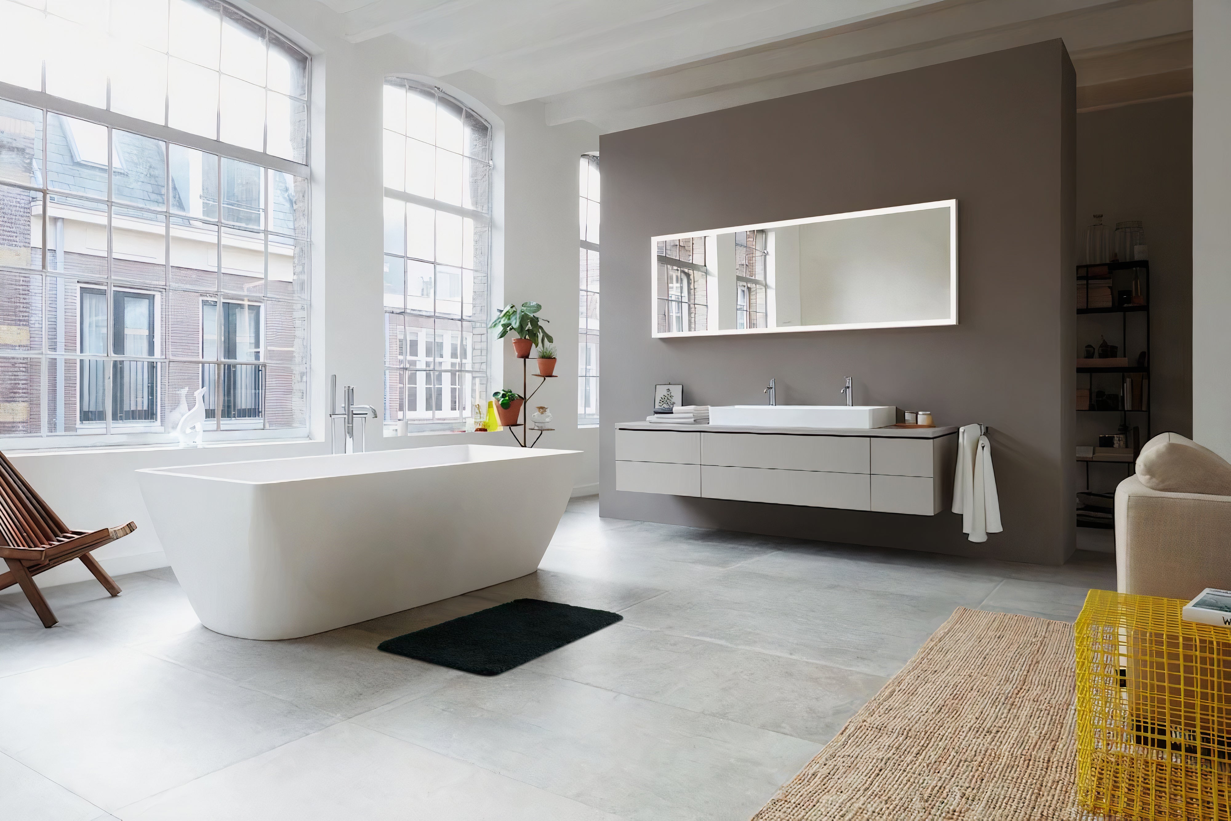 Badmat Pure Calm - 50 x 80 cm - Zwart