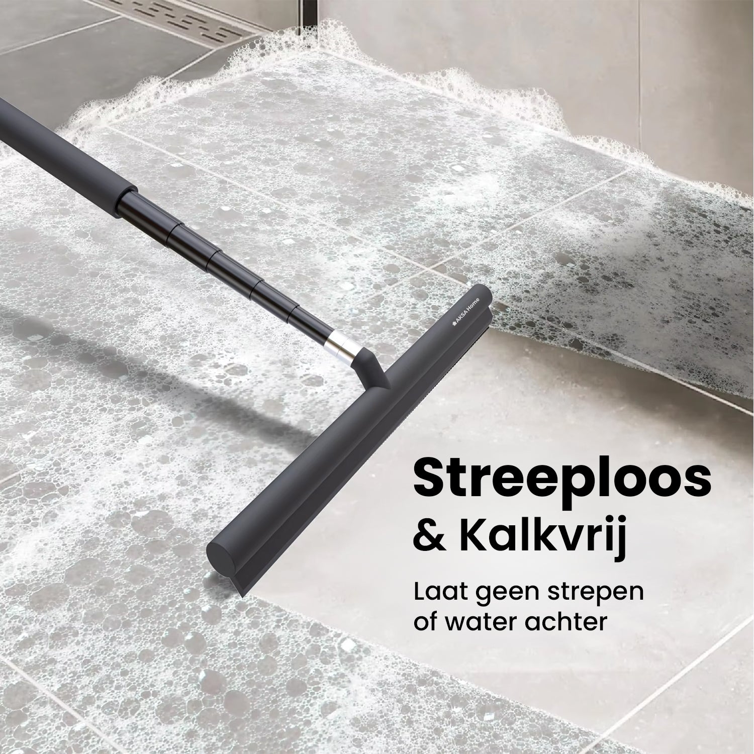 AKSA Home uitschuifbare vloertrekker