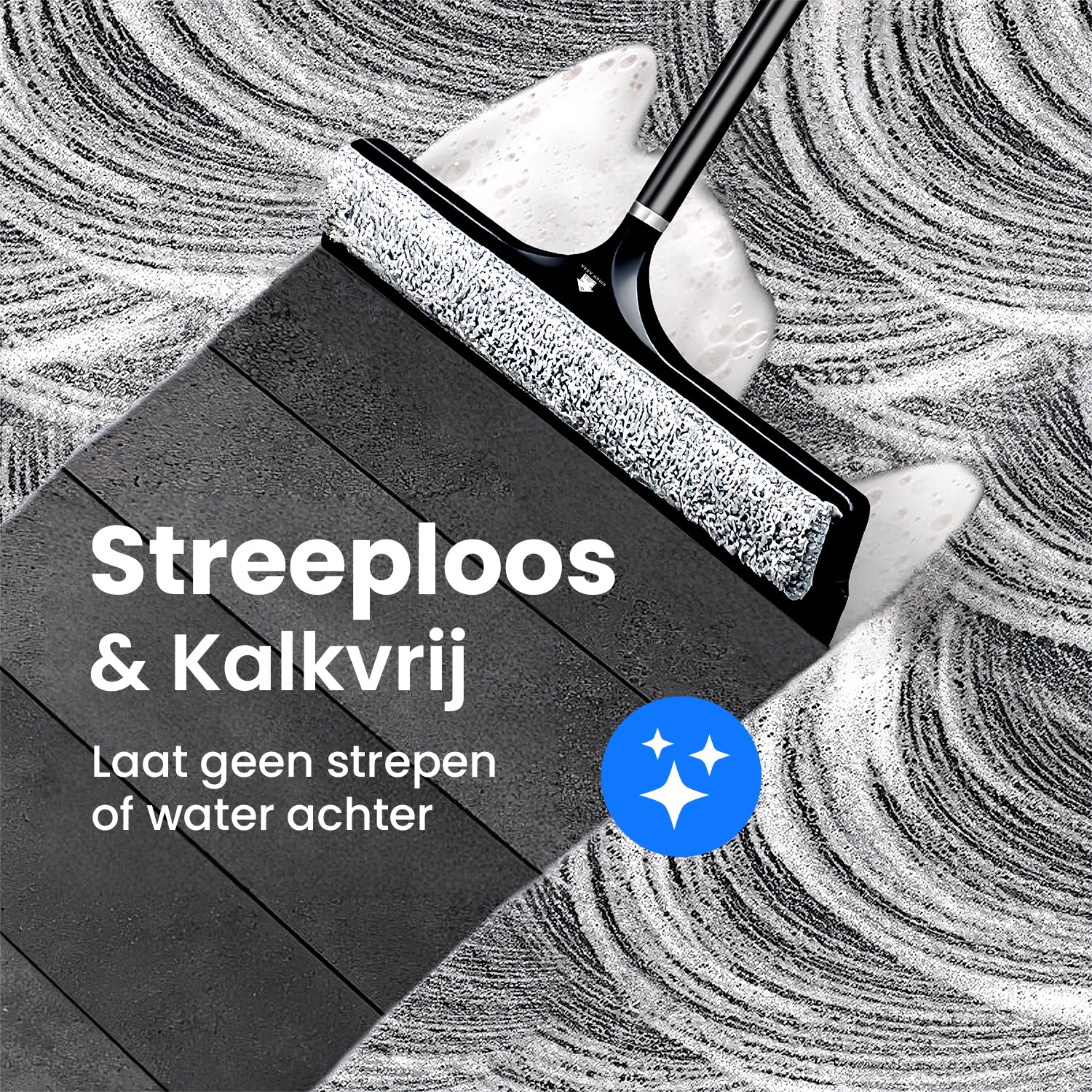 AKSA Home uitschuifbare vloertrekker