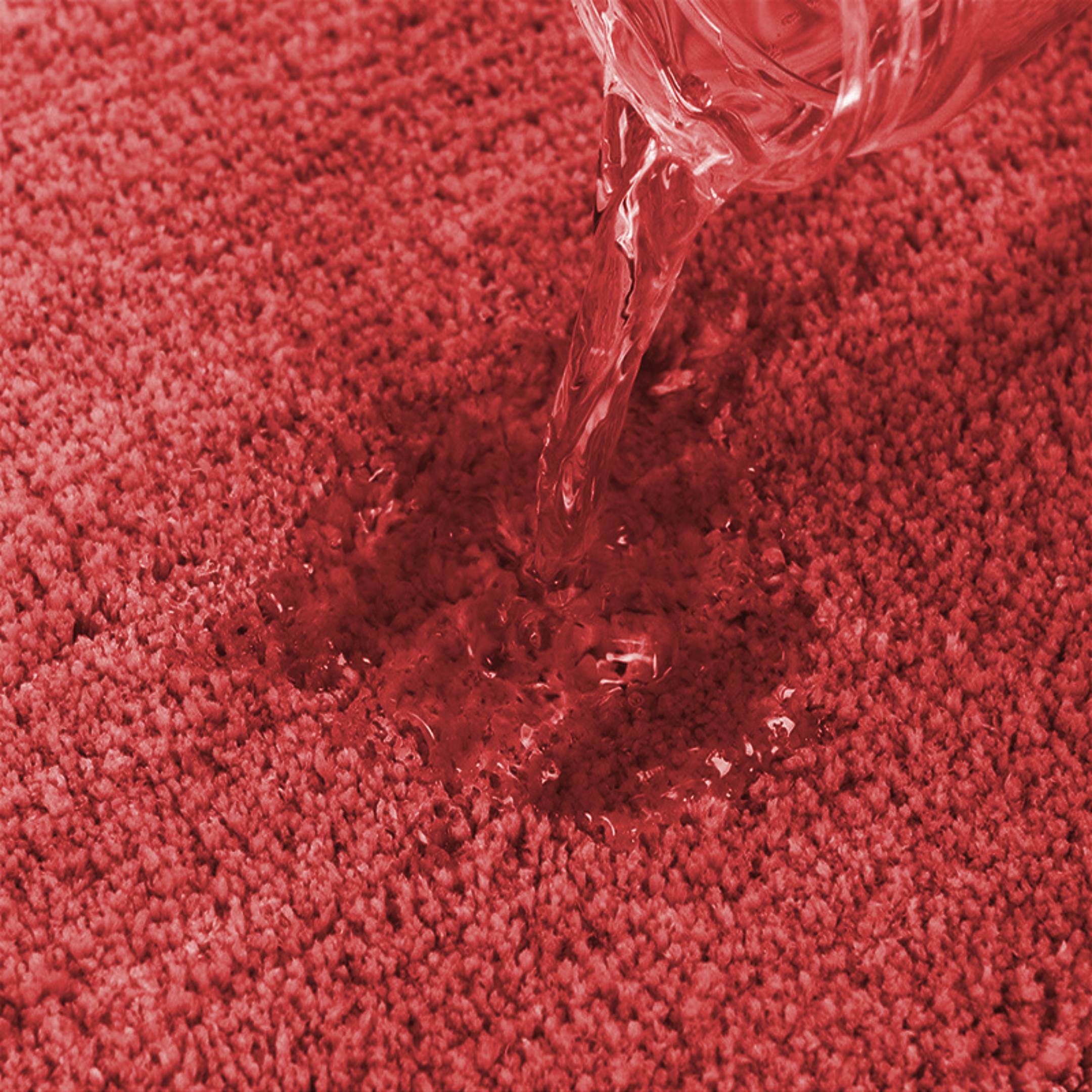 Badmat Pure Luxe - 50 x 80 cm - Rood
