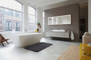 Bath mat Pure Calm - 70 x 140 cm - Dark gray