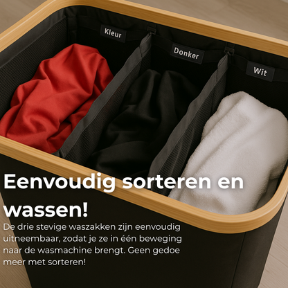 AKSA Home Wasmand - Zwart