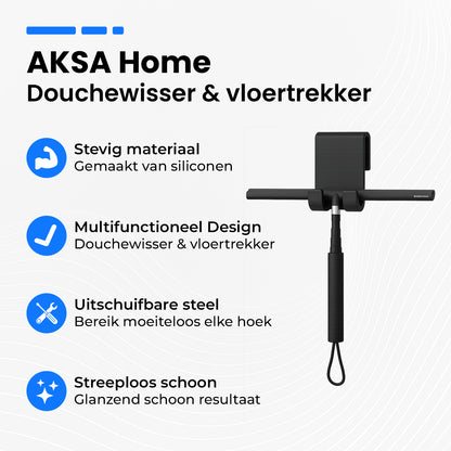 AKSA Home uitschuifbare vloertrekker