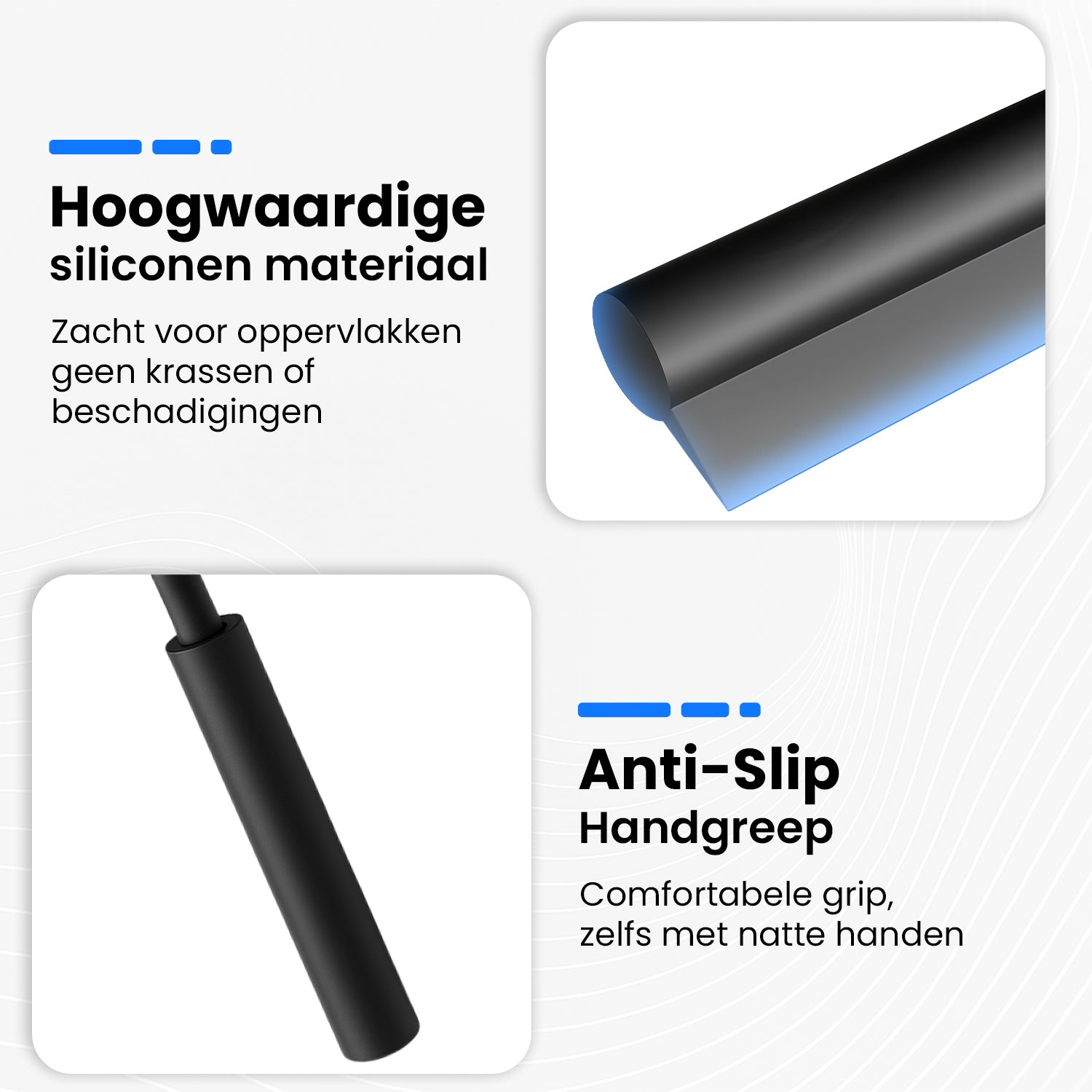AKSA Home uitschuifbare vloertrekker