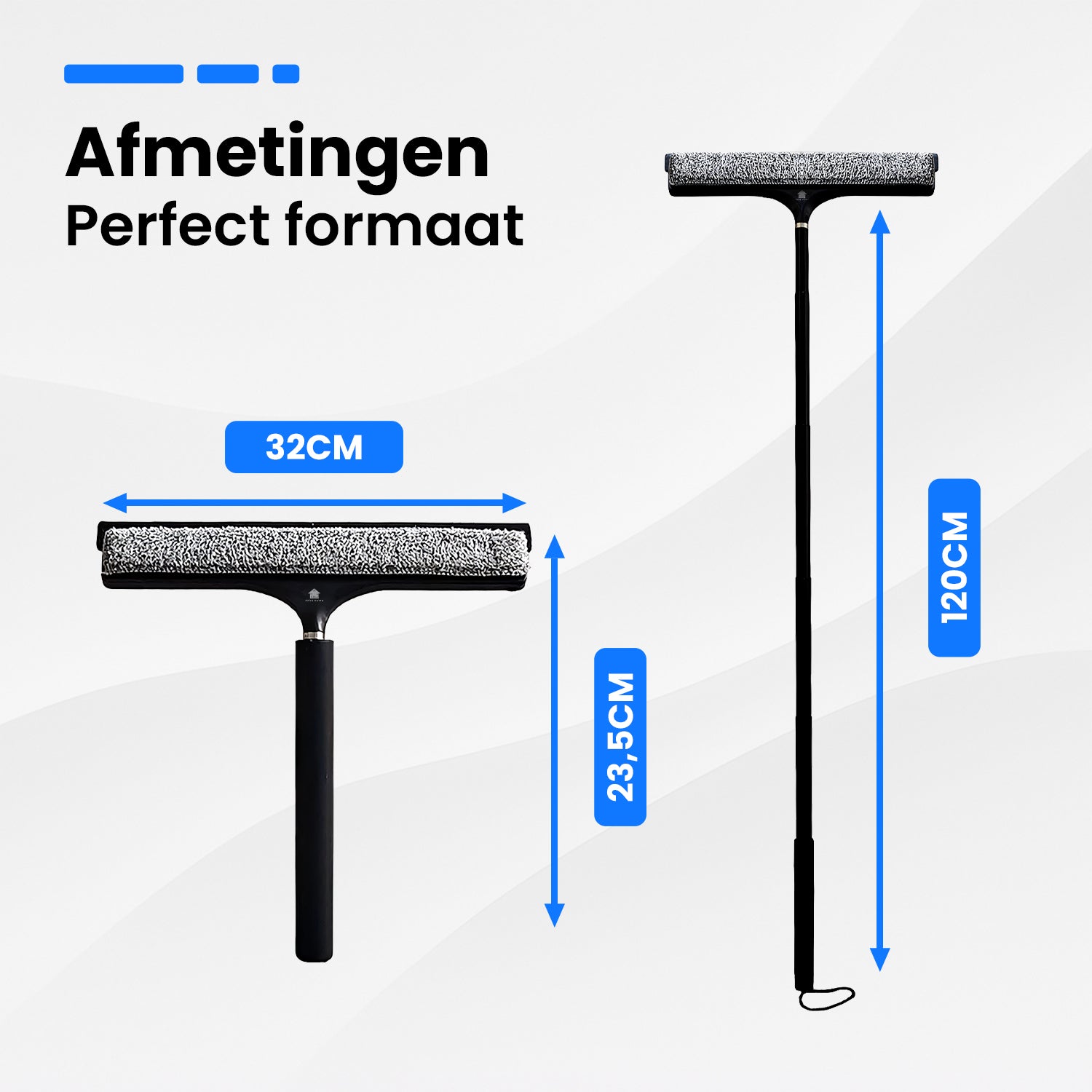AKSA Home uitschuifbare vloertrekker