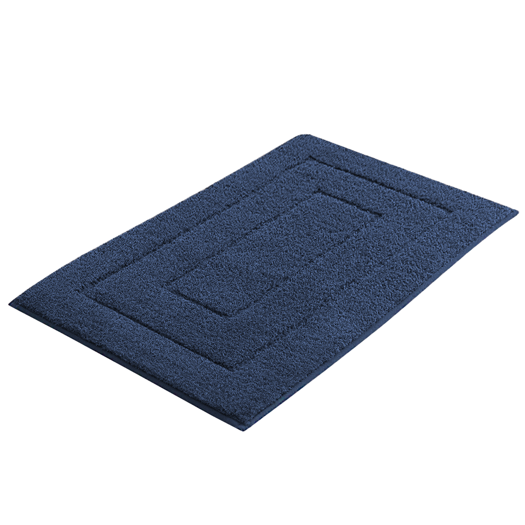 Badmat Pure Luxe - 50 x 80 cm - Donkerblauw