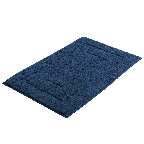 Badmat Pure Luxe - 50 x 80 cm - Donkerblauw