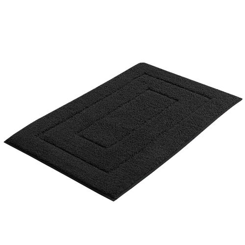 Badmat Pure Luxe - 50 x 80 cm - Zwart