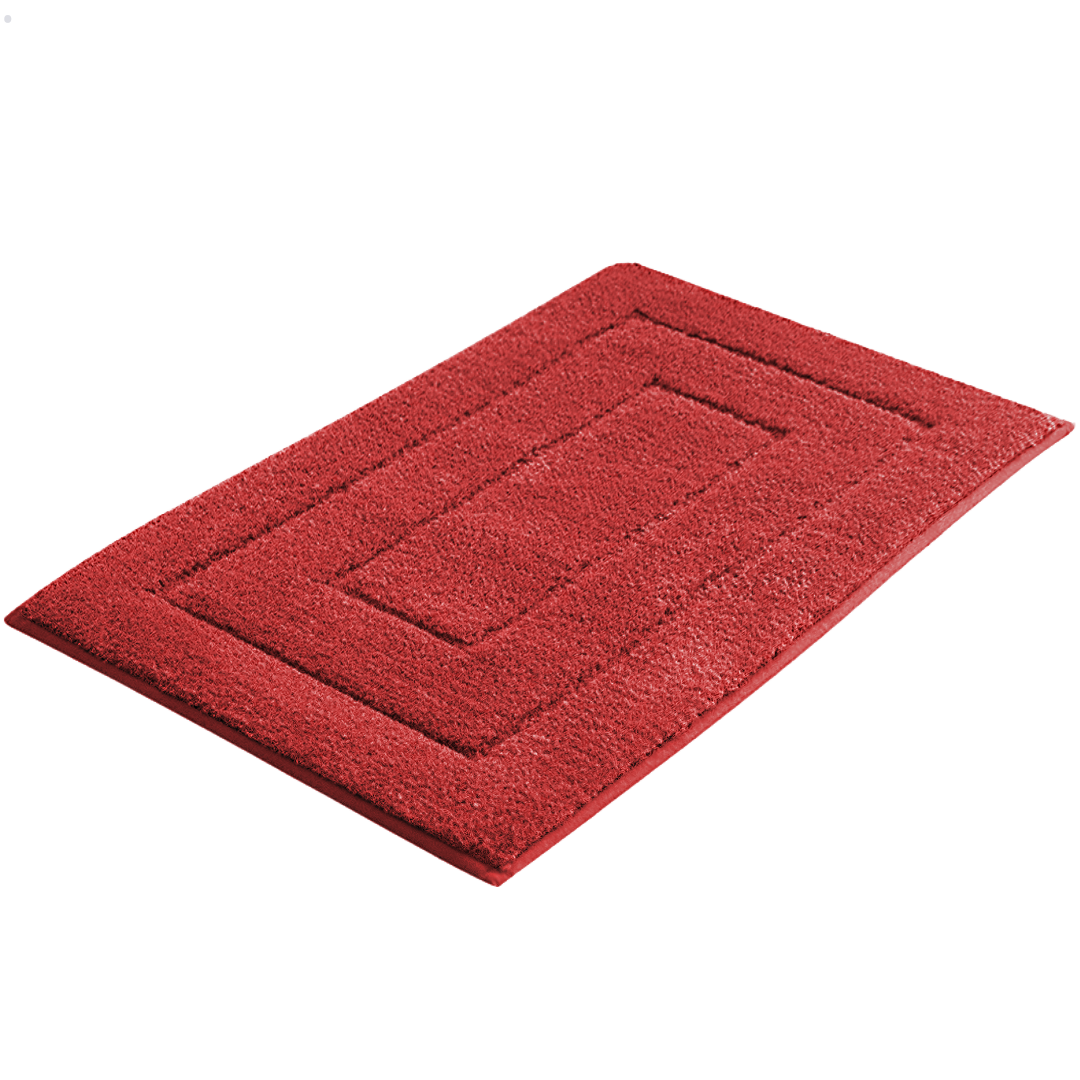 Badmat Pure Luxe - 50 x 80 cm - Rood