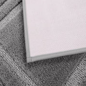 Bath mat Pure Luxe - 50 x 80 cm - Dark gray